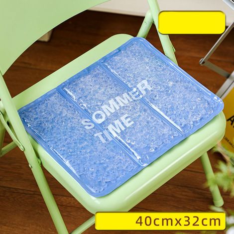 Coussin rafraîchissant d'été sans eau, coussin gel glacé pour chaise, coussin de bureau et étudiant pour se rafraîchir (1/3)