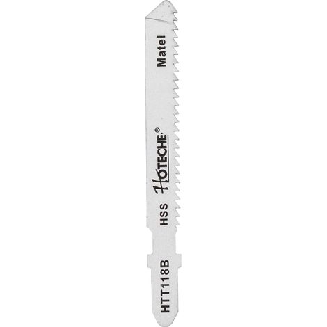 HOTECHE hojas sierra para metal 76mm  5uds , Set de 5 hojas para sierra Hoteche Hojas de sierra caladora para metales de 76 mm Diente de 50 mm Dientes fresados. (1/3)