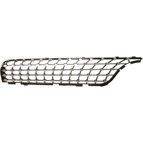 Grille de calandre supérieure avant droite noire et chromée Mercedes GLC X253 1 phase 1 2015-2020