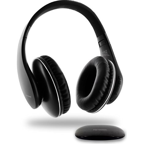 Casque TV sans fil avec entrée audio numérique - noir (1/5)