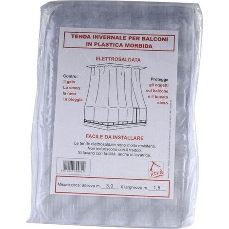 Tenda Balcone Pvc Bianca 300X150 Xtra (1/2)