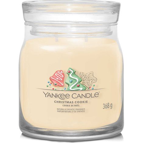 CANDELA GIARA MEDIA CHRISTMAS COOKIE YANKEE CANDLE (1/2)