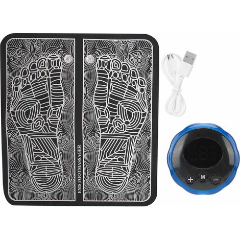 Coussin Massant Électrique pour Pieds et Jambes - Stimulateur Musculaire Rechargeable (1/5)