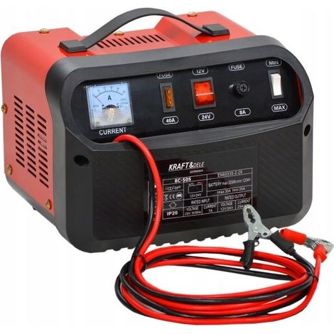 Cargador para coche 12/24V 15A 150AH (1/5)