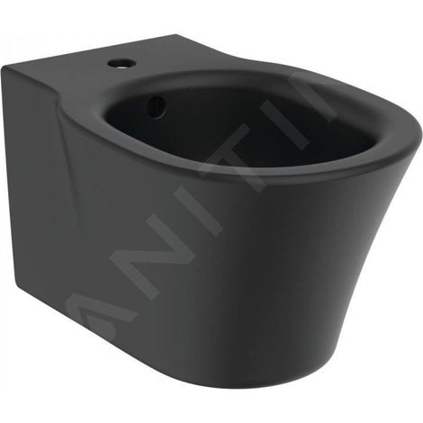 Ideal Standard Connect Air - Bidet suspendu, 1 trou pour robinetterie, noir E0266V3 (1/5)