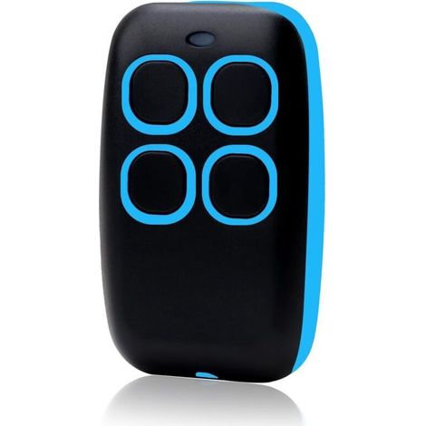 Télécommande universelle 1 pièces 4 en 1 pour portails et garages – Télécommande multi-fréquence Rolling Code 280 à 868 MHz, programmateur auto-apprenant avec liste de compatibilité (1/4)