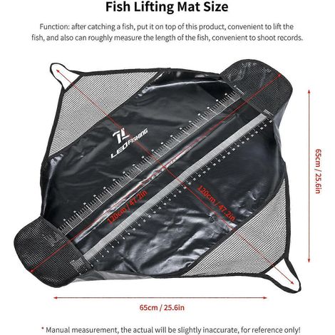 Lance-pierres de pêche, tapis de réception, balance numérique, tapis de protection, sac de pêche avec poignée