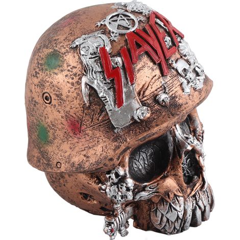 Slayer Skull Box, Truhe aus Kunstharz, originelle Dekoration für den Innen- und Außenbereich, Wohnaccessoire (bei Walmart erhältlich) (1/5)