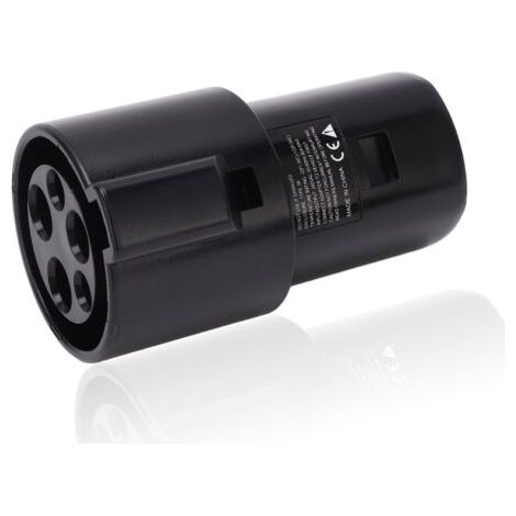 Adaptateur de charge mobile 80A 240V AC J1772, adaptateur de charge pour voiture électrique, compatible avec Tesla Model 3 S X Y