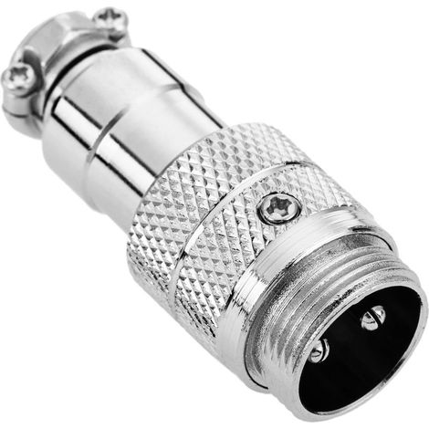 Micro connecteur 2 broches GX16 mâles air aviation (1/5)