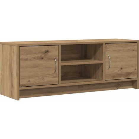 Mueble para TV madera de ingeniería roble artisan 102x30x37,5cm vidaXL