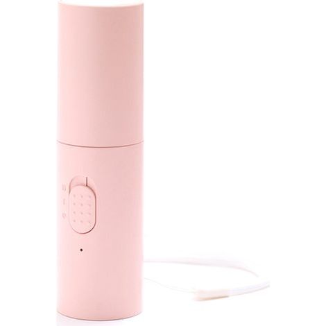 Ventilateur portable à main, pliable, rechargeable par USB, petit format et 2 vitesses, idéal pour l'intérieur, l'extérieur et les voyages. (1/5)