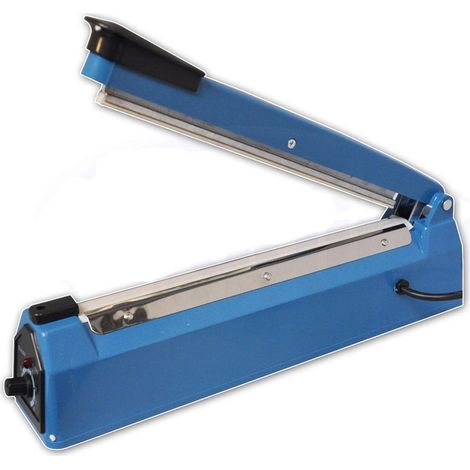 TrAdE Shop Traesio - Mini Macchina Sigilla A Caldo Pro Per Buste Sacchetti Plastica 300 W Pfs-200 -