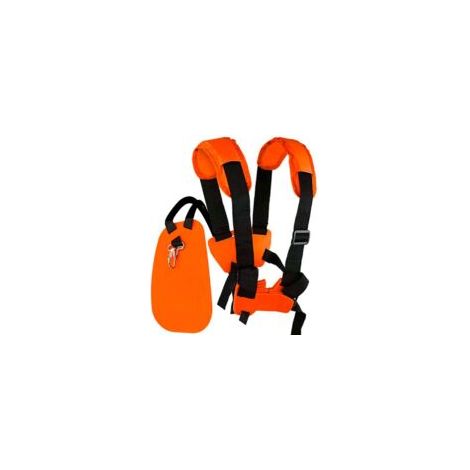 Tracolla regolabile per decespugliatori, imbracatura per decespugliatore, doppia tracolla per decespugliatori, decespugliatore, decespugliatore - Crezuo (1/4)
