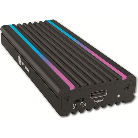 ICY BOX IB-1824ML-C31 USB-C 3.2 Gen2 Gehäuse 1x NVMe Externe Gehäuse (1/4)