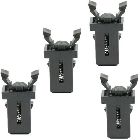 Set da 4 supporti rimovibili per occhiali da sole per auto, fissaggio a clip sul soffitto, compatibile con la maggior parte dei portabicchieri e supporti FK