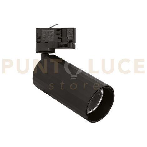 GFA1673C PROIETTORE PER SISTEMA BINARIO 200-240V IP20 LED 3000K 1200LM 15W NERO OPACO D.6,5CM