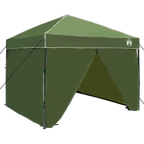 Tente à abri Vert 243 x 243 x 251 cm tissu (1/5)