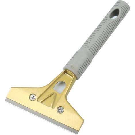 Grattoir Vitre avec 10 Lames, 210mm Grattoir de Sols, Grattoir Peinture, Grattoir pour Colle, Carrelage, Papier Peint, Carrelage de Fenêtre (1/5)