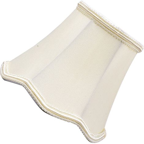 Abat-jour rond de rechange en toile de jute pour lustre ou applique murale, blanc (1/5)