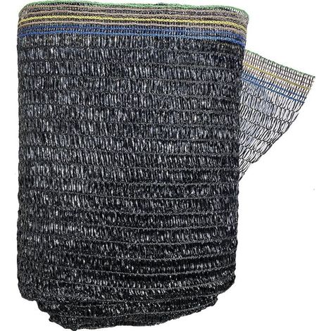 Filet d'ombrage 55 % en maille résistante aux UV pour serre de jardin, fleurs et plantes, noir (2 x 3 m) (1/5)