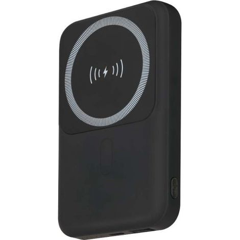 V-TAC power bank magsafe 10000Ah magnetico con ricarica wireless 20W ultrasottile colore nero - 23038
