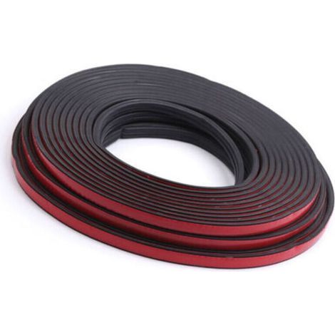 5M Joint Porte Voiture Caoutchouc Adhesif - Universel Joint de Porte de Voiture, Joint Caoutchouc Adhesif pour Portes et Fenêtres de Voiture, Isolation Phonique Voiture, Universel (1/4)