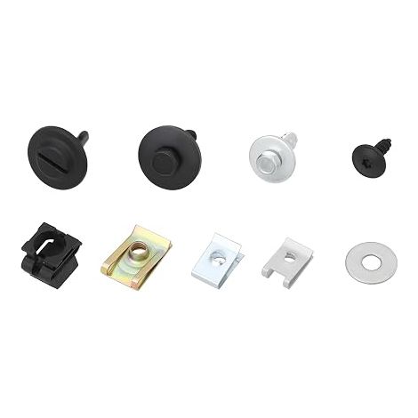 Kit de Boulons écrous Et Clips de Fixation pour Protection Anti-éclaboussures sous Moteur de Voiture (1/5)