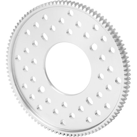 Pignon droit 100 dents aluminium cylindrique mod 0,8 alésage 32mm outillage quincaillerie 4302-0032-0100 (1/3)