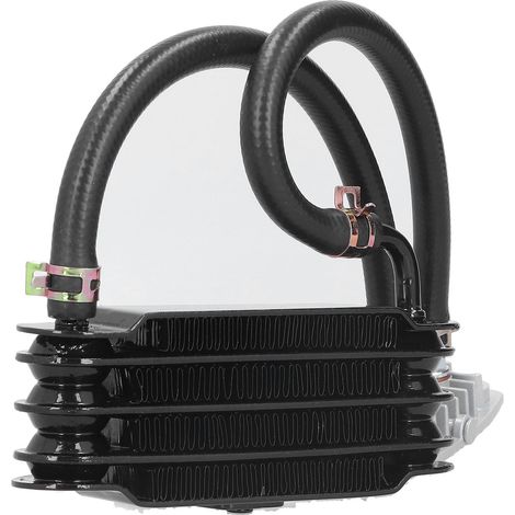 Universeller Aluminium-Motorölkühler für 125-250 cm³ Roller, Motocross-Motorräder und Pitbikes (1/5)