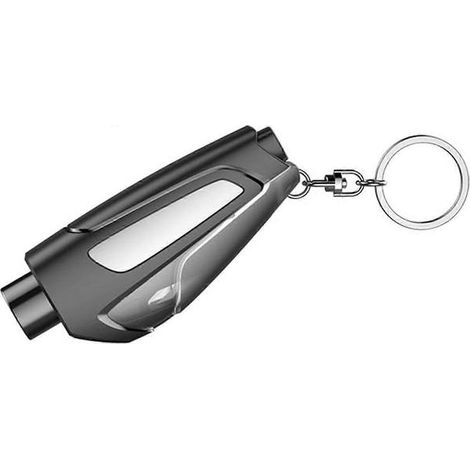 Marteau d'évacuation multifonctionnel 3 en 1, marteau de sauvetage en plastique, marteau pour vitre brisée, outils de sauvetage et d'évacuation d'extérieur (1/5)