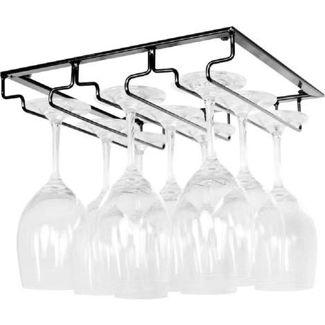 Diseño antideslizante – Capacidad para 6 a 9 vasos – Instalación sin taladros – Dimensiones: 30 x 22,5 cm (1/4)