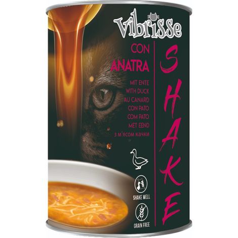 12 boîtes de 135 g chacune: Vibrisse Shake au canard 12 boîtes de 135 g chacune