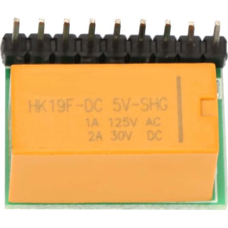 Module relais DPDT 1 canal 5V DC DR21A01, carte interrupteur d'inversion de polarité pour signal, commutateur bidirectionnel 5 volts (1/5)