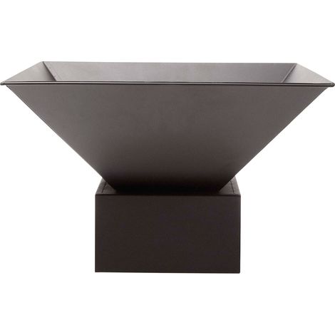 Braciere da Esterno Verdemax Ø53x29 cm Forca e Paletta Incluse in Metallo Nero (1/2)
