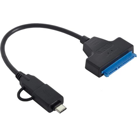Cablecc USB-C Type C vers HDMI Digital AV & VGA & USB OTG & Adaptateur de Chargeur Femelle adapté pour Macbook Pro (1/4)