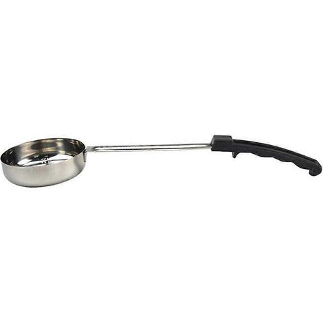 Pizza Spread sauce louche caoutchouc poignée plat Bottom cuisine cuisson cuillère acier inoxydable Measuring Stir soupe (1/5)