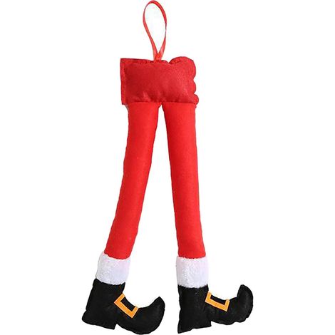 Jambes De Noël - Pendeloque Pour Décoration De Voiture Maison Fête Mariage - 49 Cm - Lot De 1 (1/5)