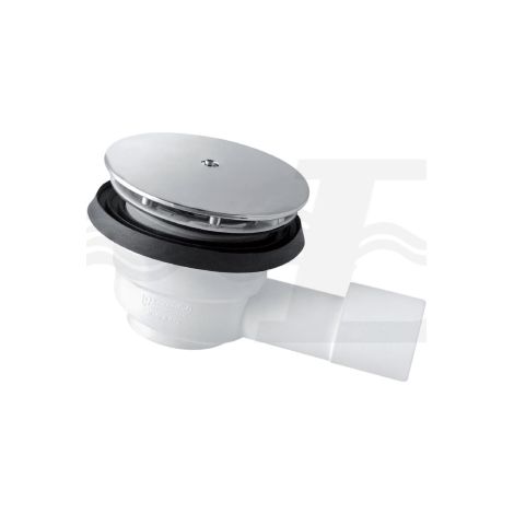 Pomme de douche Bonomini pour receveurs de douche drain ABS chromA 40/50 mm