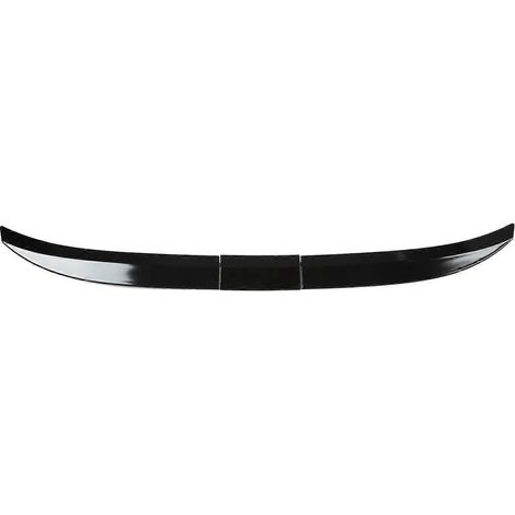 Aileron arrière en 3 parties, noir brillant, réglable, compatible avec toutes les berlines (1/5)