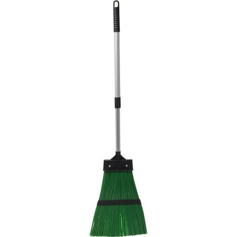 Werka Pro – Balai nettoie tout – Manche télescopique aluminium 95-130 cm – Largeur 30 cm – Fibres nylon pour nettoyage efficace