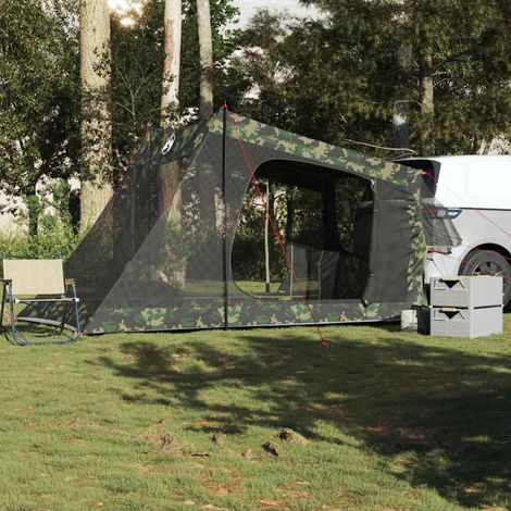vidaXL Tenda per Auto per 2 Persone Mimetica Impermeabile (1/5)