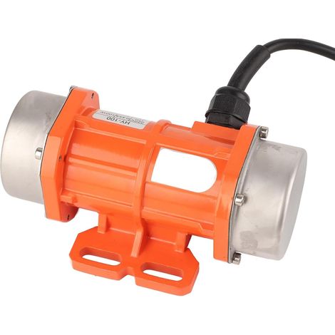 Aluminum Housing Vibrating Motor 220V 3600RPM, Single Phase Vibration IP66 Waterproof Asynchronous Concrete L Handlin S Aluminum Alloy Housing 3000RPM for Table (1/5)