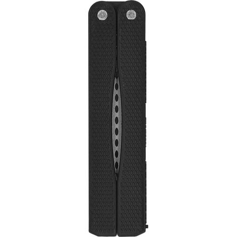 Affûteur de couteaux pliable en forme d'éventail, en matériau Adamas, léger et portable, pour la maison et l'extérieur, noir. (1/5)