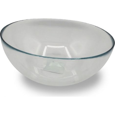 IKEA - Saladier en verre transparent - Design épuré hémisphérique - Idéal service et préparation - Voir photos (1/4)