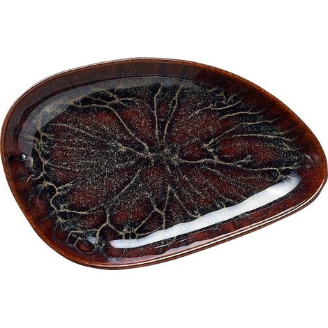 Assiette à dessert 14,5 x 9,5 cm amazonas ROCKZZERO - Was Germany