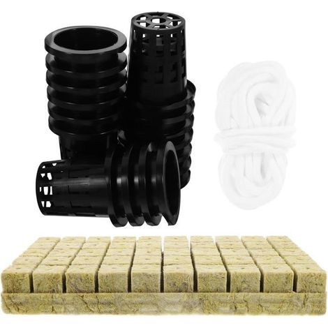1 Jeu kit de Culture hydroponique système de Culture hydroponique kit de Culture de Micro-pousses kit hydroponique hydroponie Cubes (1/5)