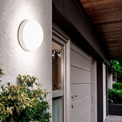 Plafonnier LED Extérieur Rond 25W Hublot White IP65 Ø175 mm 4000K Blanc neutre (1/5)