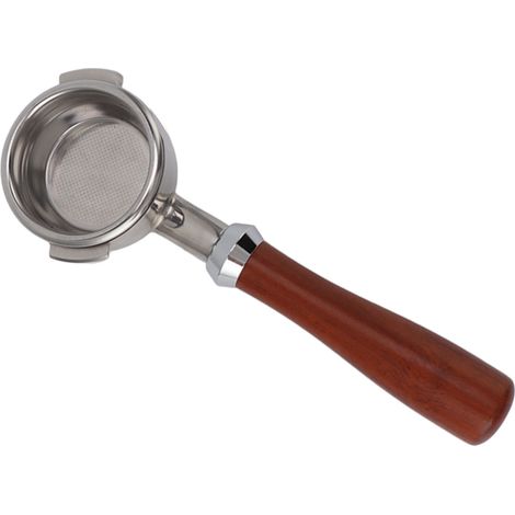 Ergonomischer und abnehmbarer bodenloser Filterhalter aus Massivholz für die Nuova Kaffeemaschine (1/5)