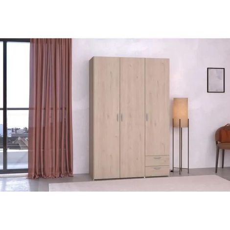 Parisot VARIA Schrank Eiche und Weiß modernes Design